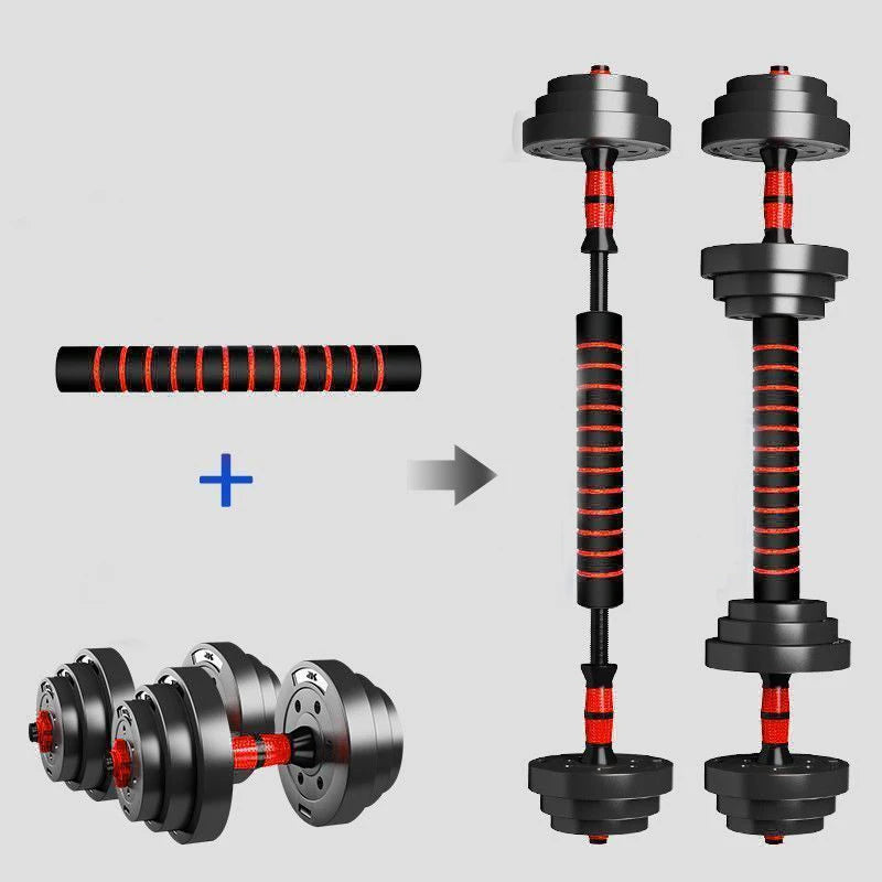 Adjustable Dumbbell and Barbell Strength System