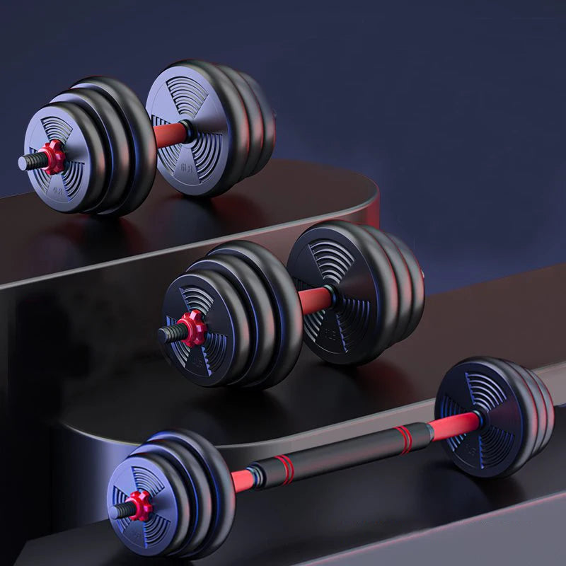 Adjustable Dumbbell and Barbell Strength System