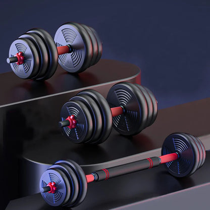 Adjustable Dumbbell and Barbell Strength System