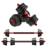 Adjustable Dumbbell and Barbell Strength System