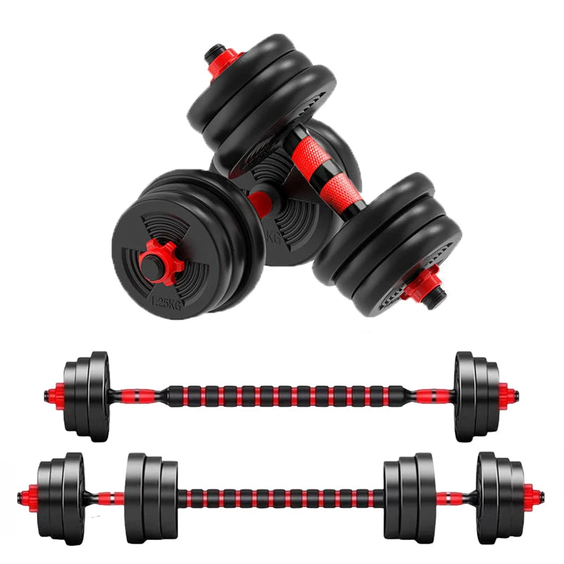 Adjustable Dumbbell and Barbell Strength System
