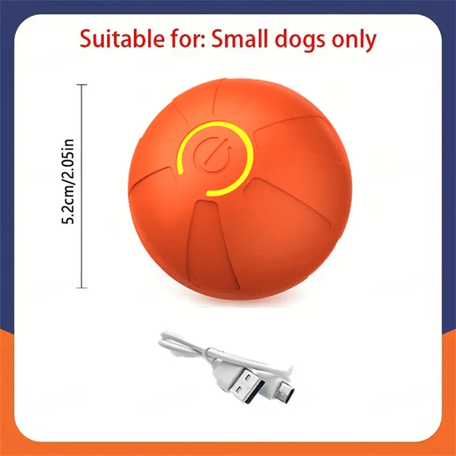 Smart Dog Toys Ball Electronic Interactive Pet Toy Moving Ball USB Automatic Moving Bouncing for Puppy Birthday gift Cat Product
