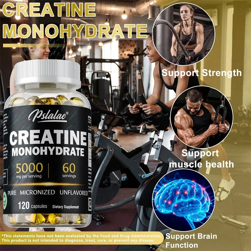 Pure Creatine Monohydrate Performance Capsules
