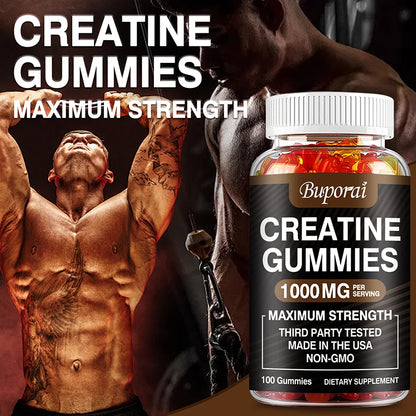 Pure Creatine Monohydrate Performance Gummies