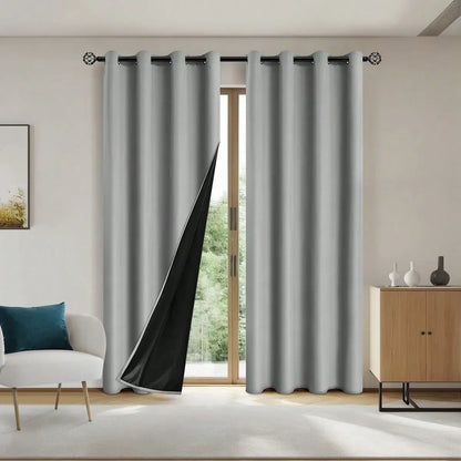 Total Darkness Privacy Blackout Drapes