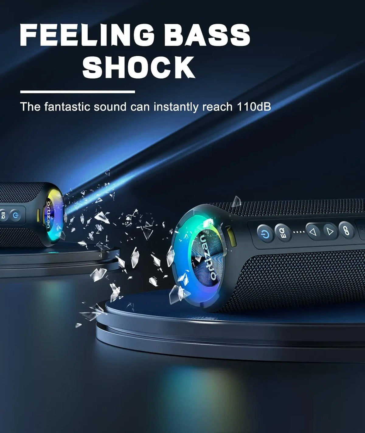 40W Waterproof Outdoor Portable Speaker