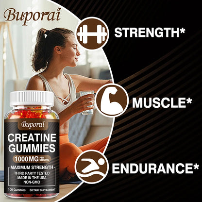 Pure Creatine Monohydrate Performance Gummies