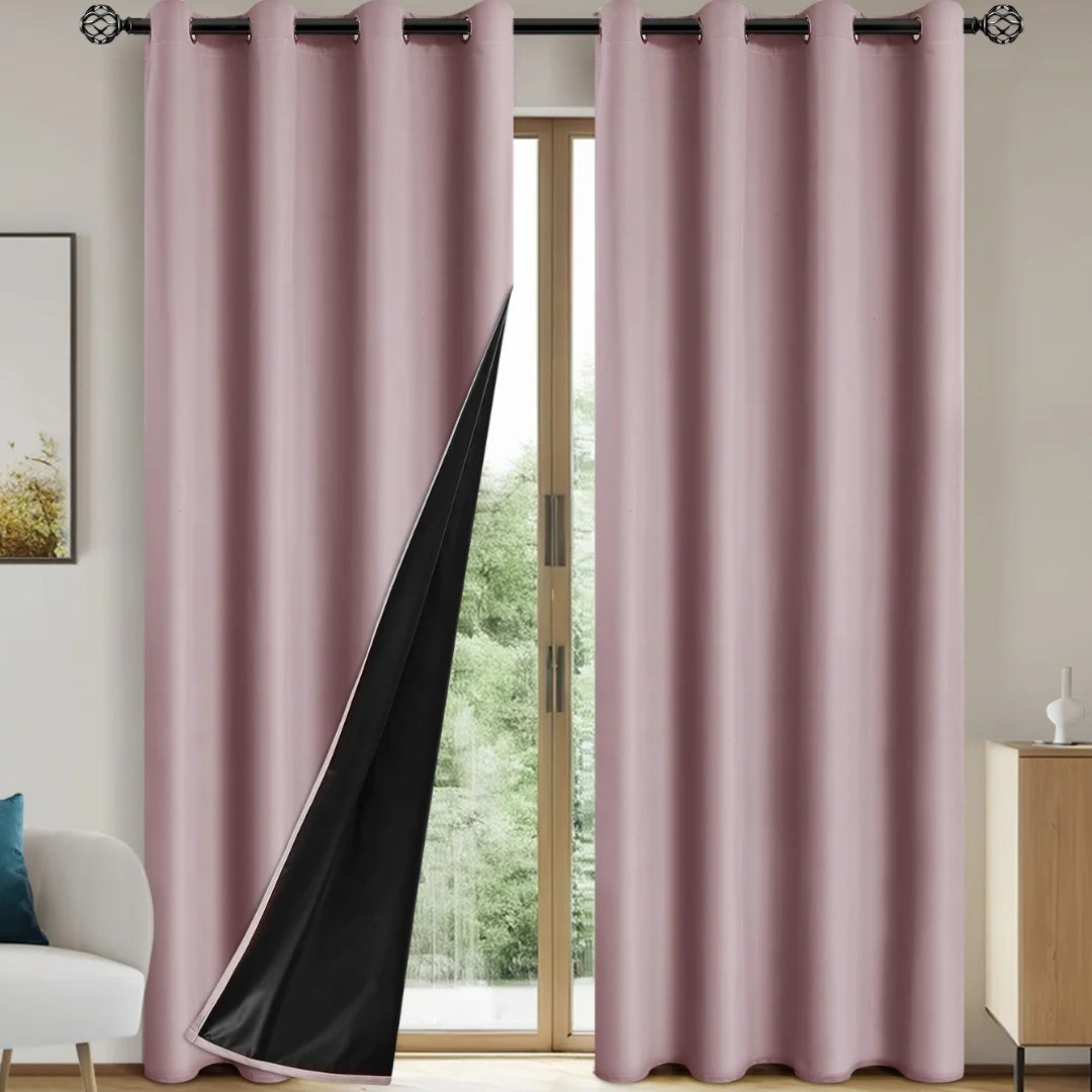 Total Darkness Privacy Blackout Drapes