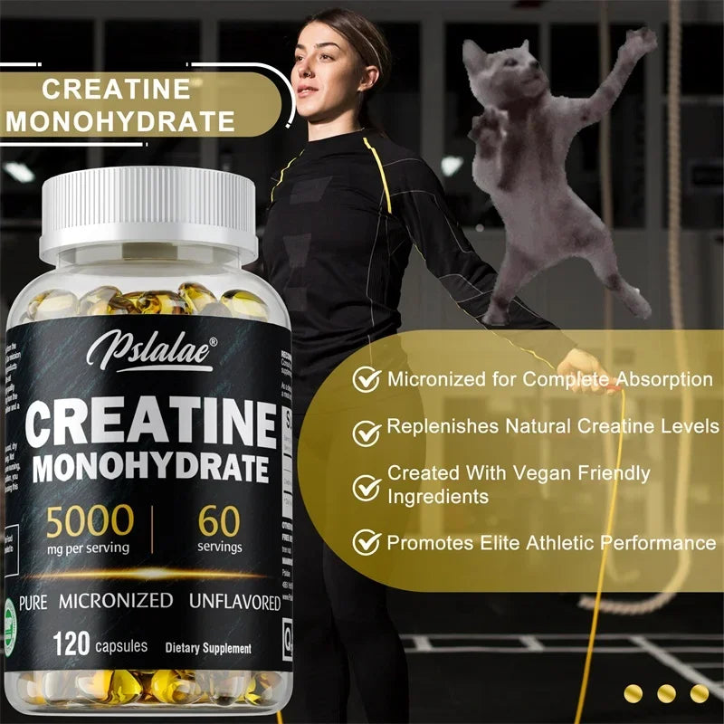 Pure Creatine Monohydrate Performance Capsules