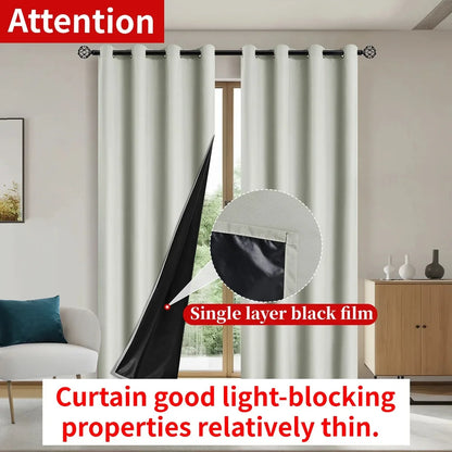 Total Darkness Privacy Blackout Drapes