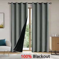 Total Darkness Privacy Blackout Drapes