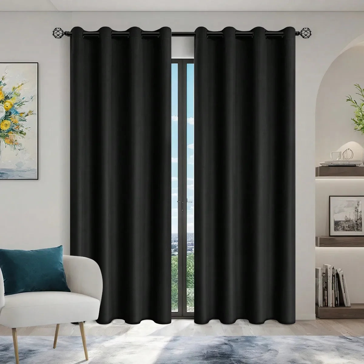Total Darkness Privacy Blackout Drapes