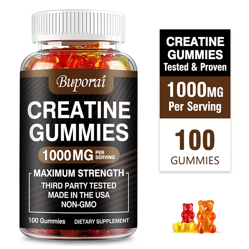 Pure Creatine Monohydrate Performance Gummies