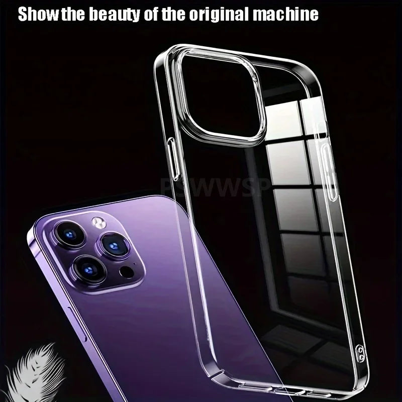 Premium HD Clear Shockproof iPhone Case
