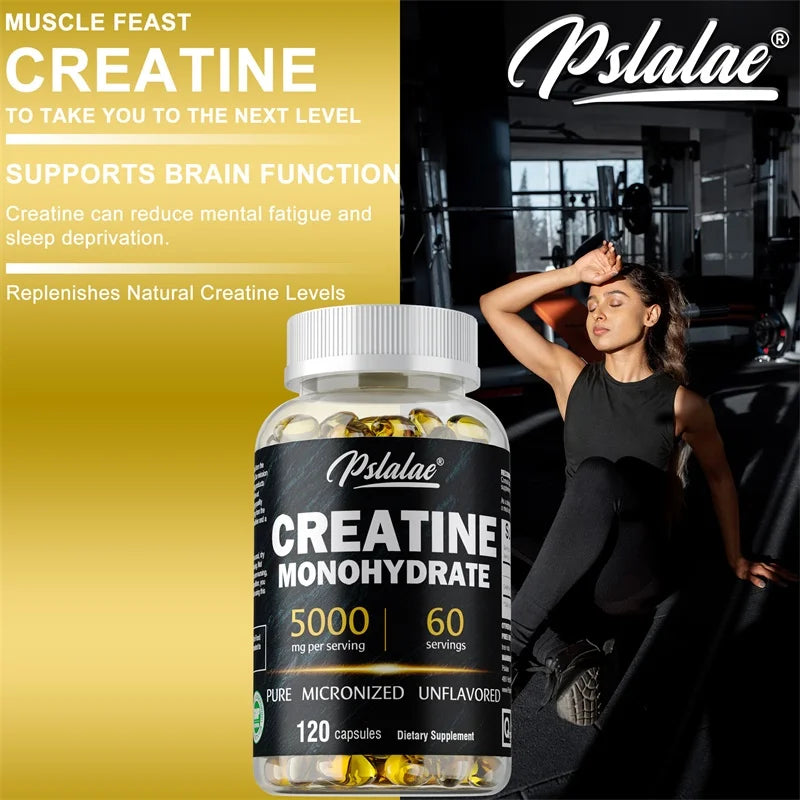 Pure Creatine Monohydrate Performance Capsules